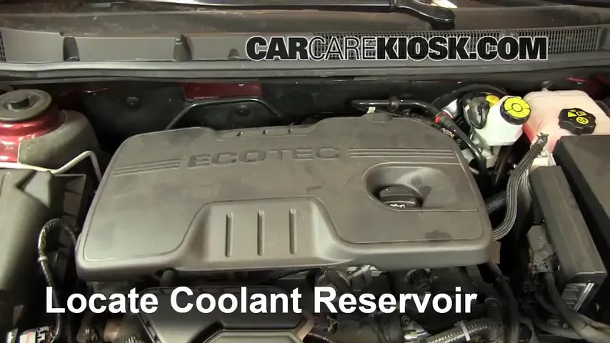 2011 Buick LaCrosse CX 2.4L 4 Cyl. Refrigerante (anticongelante) Agregar refrigerante